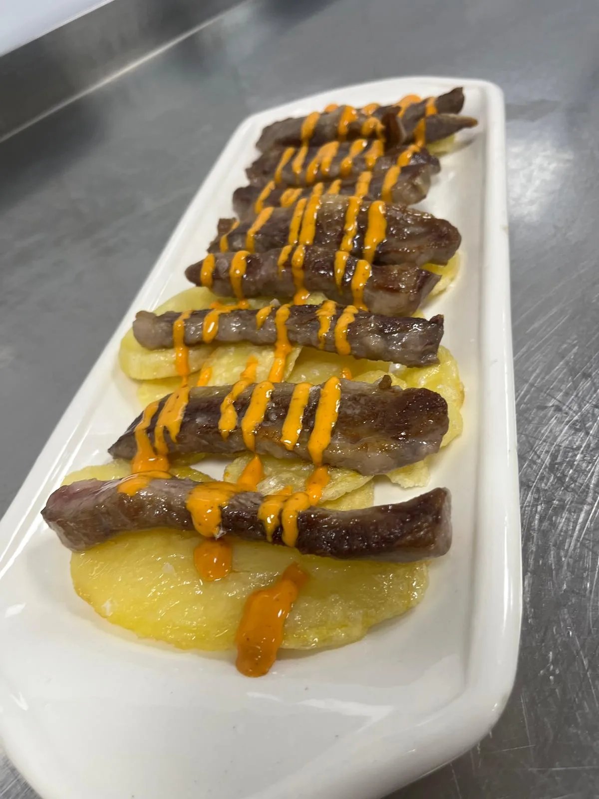 Plato de la cocina de Venta Los Ponys
